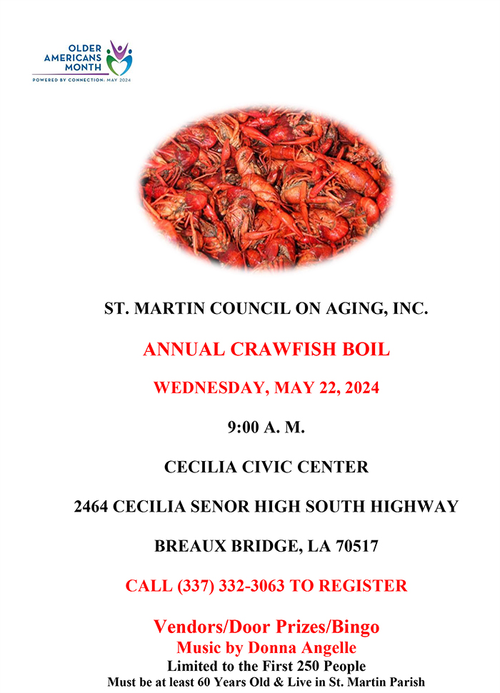 ST. MARTIN COUNCIL ON AGING, INC.